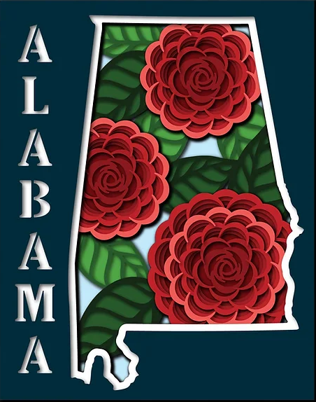 Alabama State Shadowbox