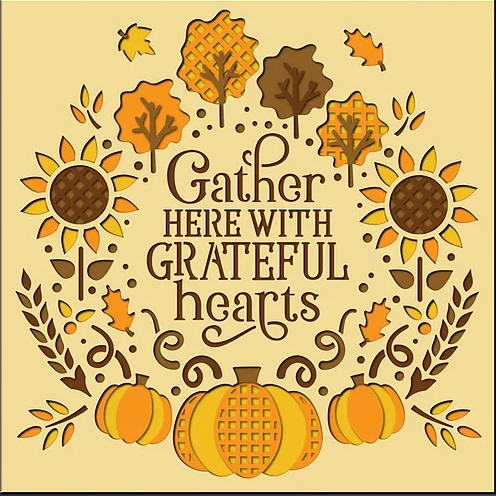 Grateful Hearts Shadowbox