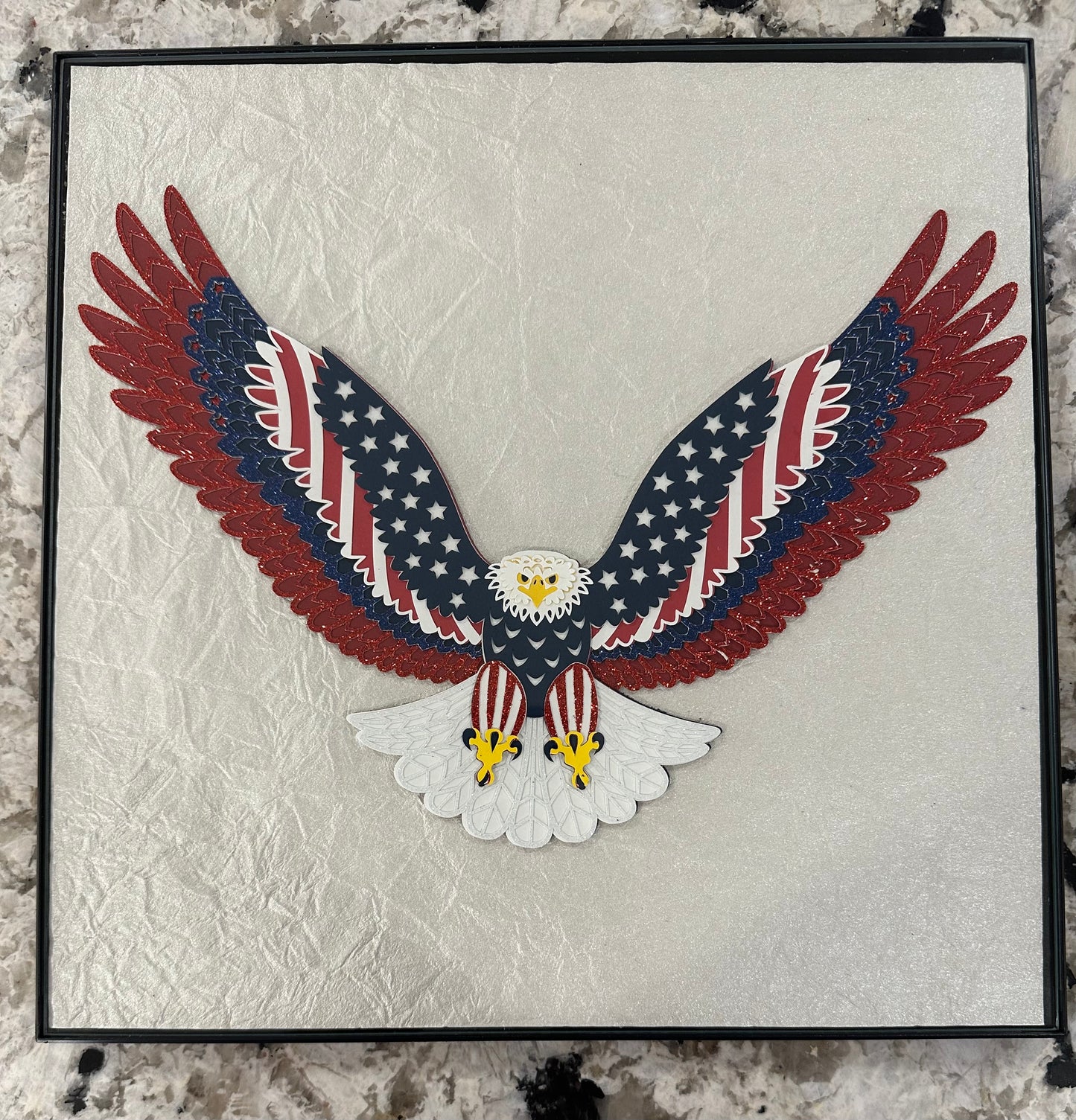 American Eagle "Freedom" Shadowbox