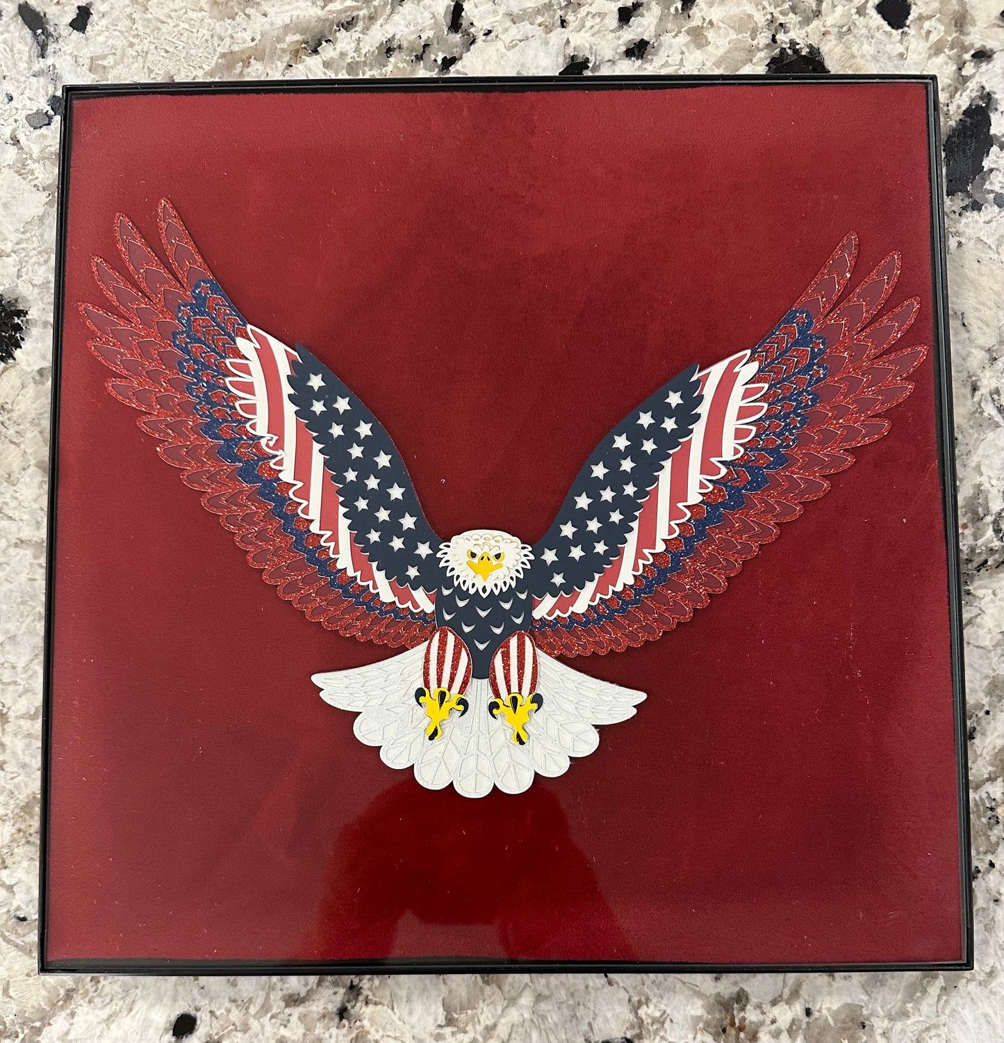 American Eagle "Freedom" Shadowbox