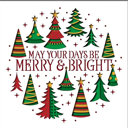 Merry & Bright Shadowbox