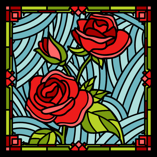 Rose Stained Glass