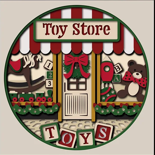 Toy Store Shadowbox
