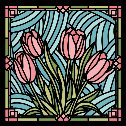 Tulip Stained Glass