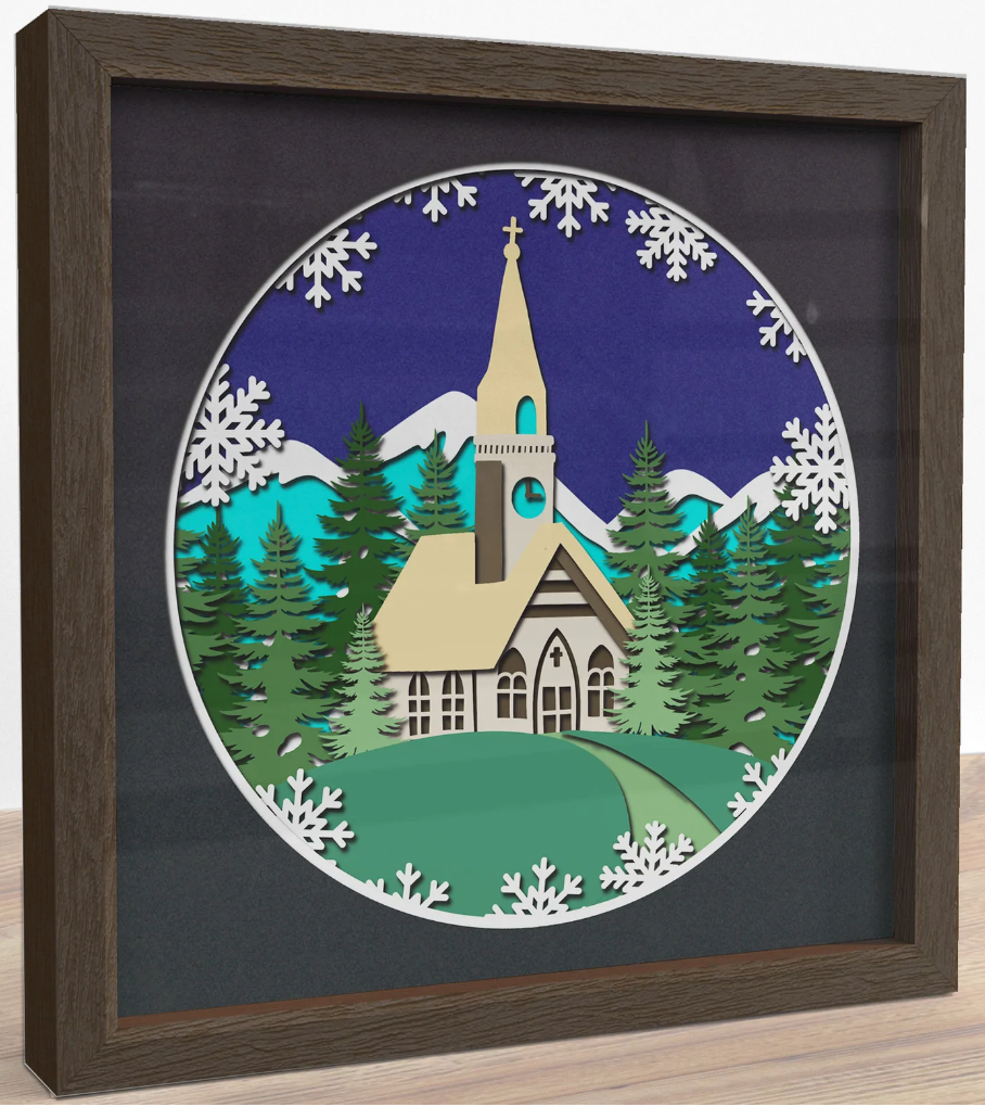 Church Shadowbox