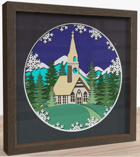 Church Shadowbox