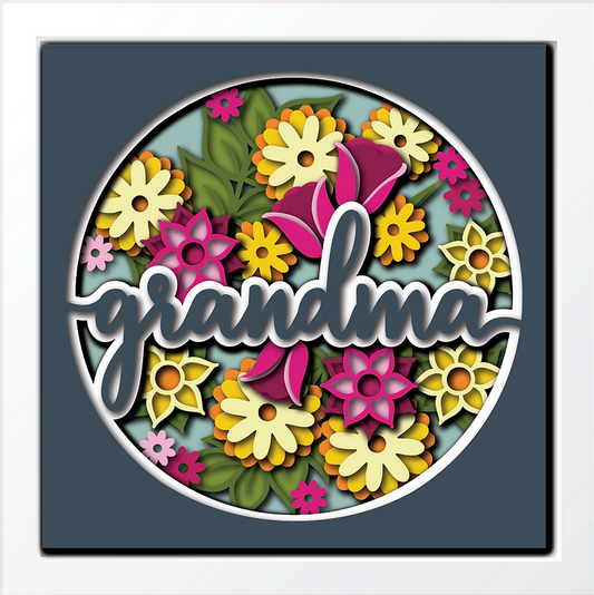 Grandma Shadowbox