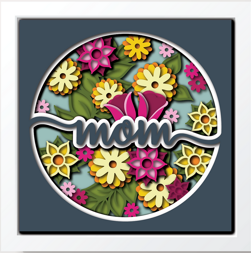 Mom Shadowbox